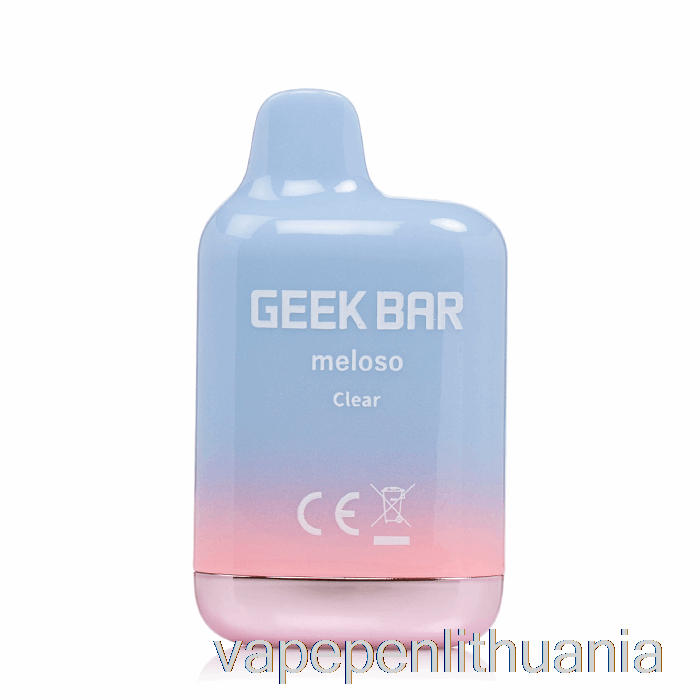 Geek Bar Meloso Mini 1500 Vienkartinis Skaidrus Vape Skystis